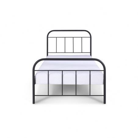 Łóżko metalowe Avos - czarne
