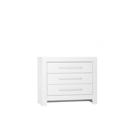 Pinio Calmo Komoda White Trzyszufladowa
