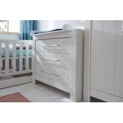 Pinio Calmo Komoda White Trzyszufladowa