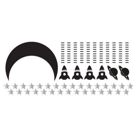 Naklejka Nad Kołyskę Podbój Kosmosu