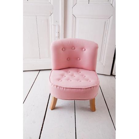 Somebunny - Fotelik Len Pudrowy