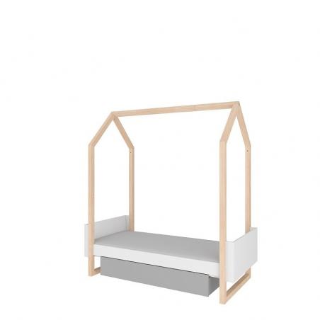 Bellamy - Pinette Łóżeczko 140x70 z Szufladą Rozsuwane do 160 cm