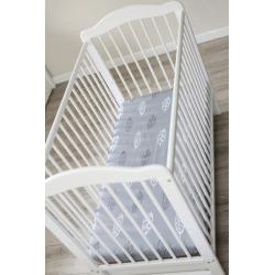 Sleepee - Prześcieradło 120x60 We Care Piórka