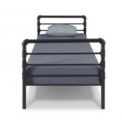 Łóżko metalowe Nexus - czarne
