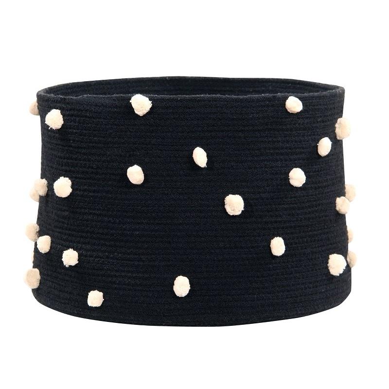 Lorena Canals Kosz Pebbles Black