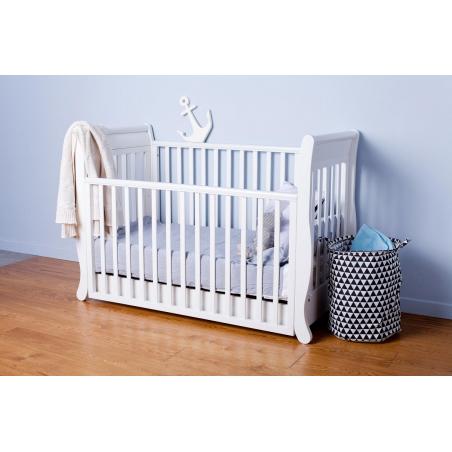 Troll - Romantica Łóżeczko 120x60 BIAŁE