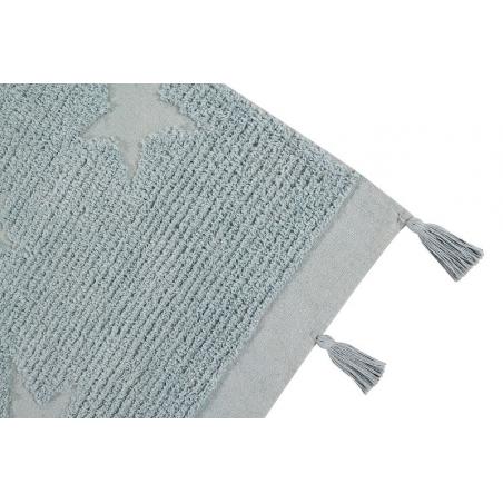 Dywan Hippy Stars Aqua Blue