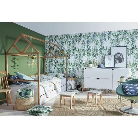 Bellamy Lotta Łóżko Domek 90x200 z Szufladą