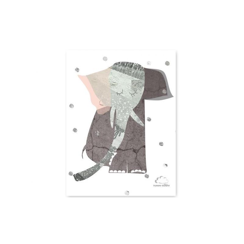 Humpty Dumpty Plakat Lady Elephant