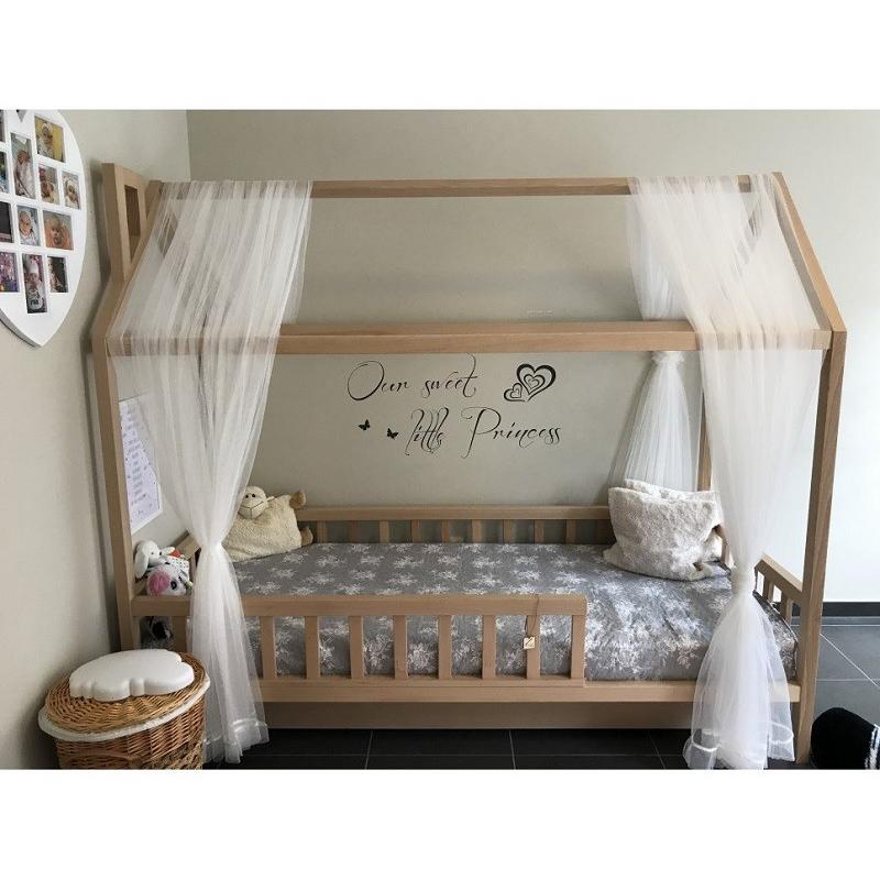 Łóżko Domek Adventure Naturalny (z szufladą) 140x70