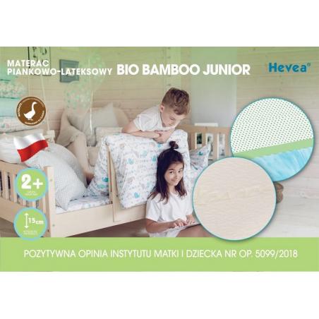 Materac z lateksem Hevea Bio Bamboo Junior 200x80