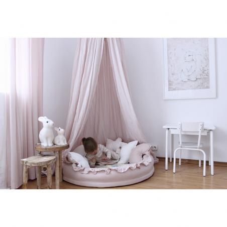 Cotton&Sweets Baldachim Bawełniany Soft - Pudrowy Róż