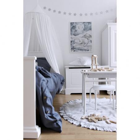 Cotton&Sweets Baldachim Bawełniany Soft - Biały