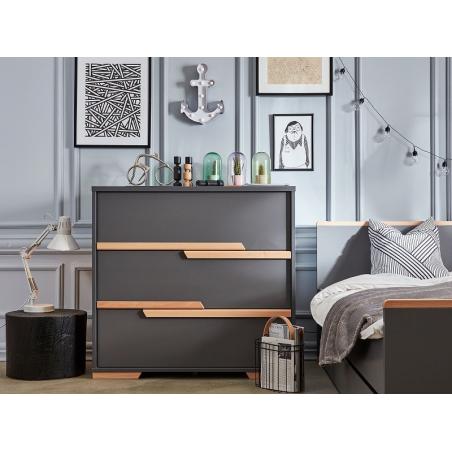 Pinio Snap Komoda Trzyszufladowa