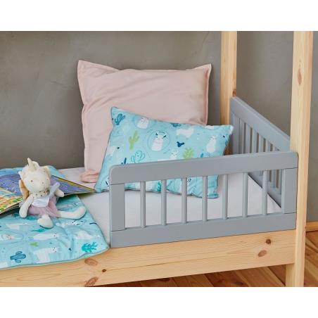 Pinio Barierka Basic Szara (2 szt.) do łóżka domku 160x70