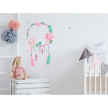 Naklejka Łapacz Snów Różowy