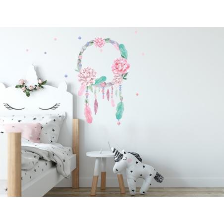 Naklejka Łapacz Snów Różowy