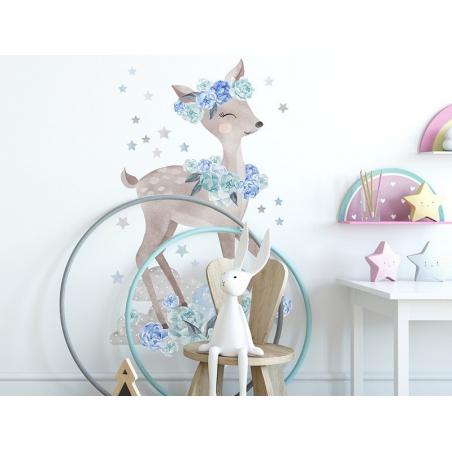 Naklejka Sarenka Niebieska