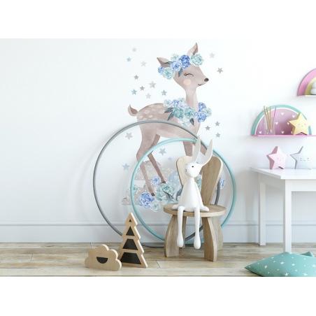 Naklejka Sarenka Niebieska