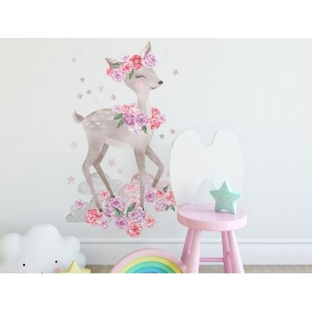 Naklejka Sarenka Różowa