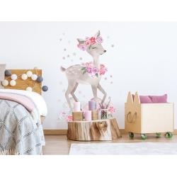 Naklejka Sarenka Różowa