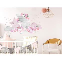 Naklejka Księżyc Różowy