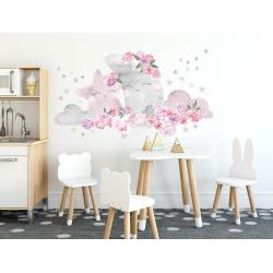 Naklejka Księżyc Różowy