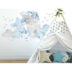 Naklejka Księżyc Niebieski