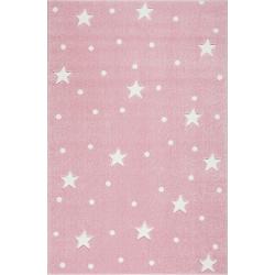 KidsLoveRugs Dywan Galaxy Pink-White 120x170cm
