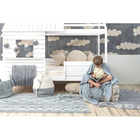 Dywan Bawełniany Oasis Vintage Blue Natural