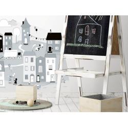 Naklejka Miasteczko Szare