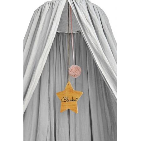 Bellamy Baldachim Lniany Stony Grey