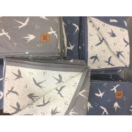 Bellamy - Bawełniany Kocyk Fly Grey