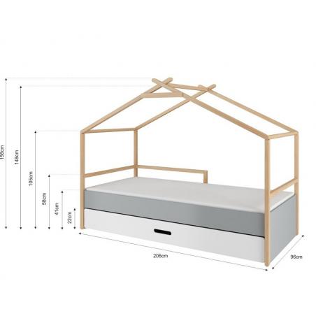 Bellamy TeePee Łóżko 200x90