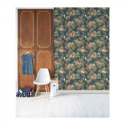 Tapeta Little Sleepy Animals Ciemna