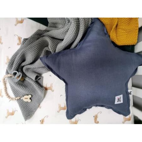 Bellamy - Bawełniany Ryżowy Kocyk 80x100 Poppy