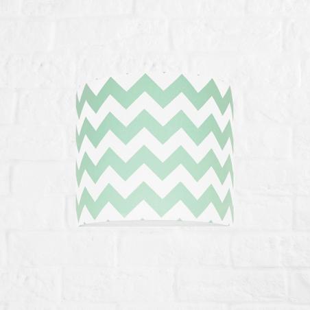 Young Deco - Kinkiet Chevron Turkusowy