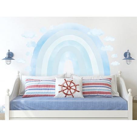 Naklejka Tęcza Niebieska