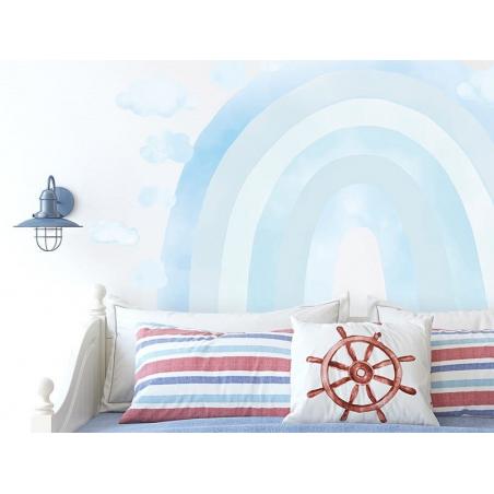 Naklejka Tęcza Niebieska