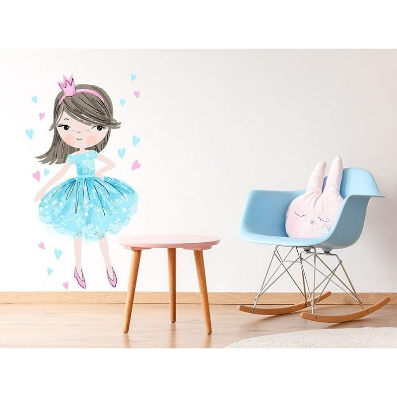 Naklejka Księżniczka Niebieska