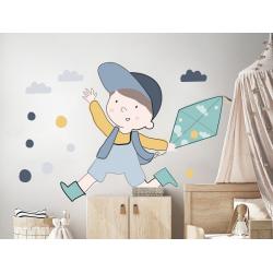 Naklejka Tim Niebieski