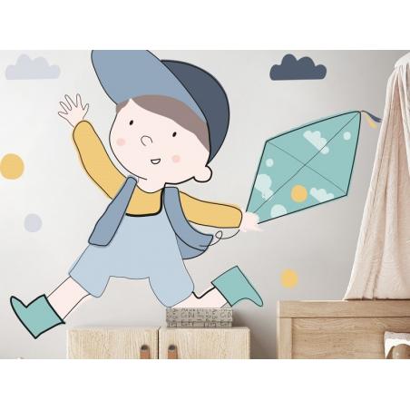 Naklejka Tim Niebieski