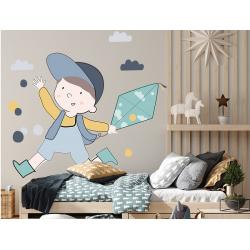 Naklejka Tim Niebieski