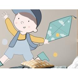 Naklejka Tim Niebieski