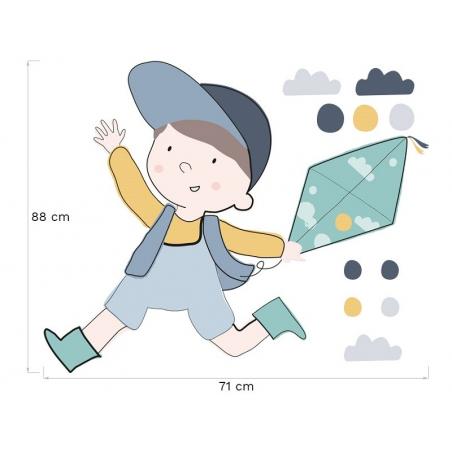 Naklejka Tim Niebieski