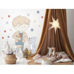 Naklejka Teddy Szary