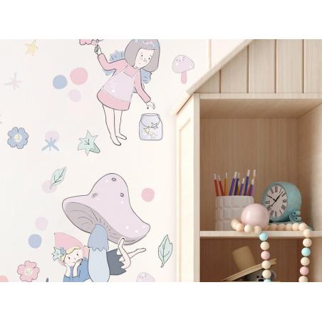 Naklejka Wróżki Różowe