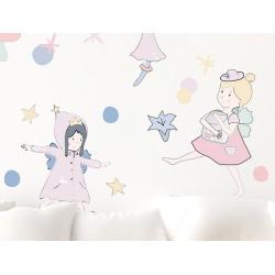 Naklejka Wróżki Różowe