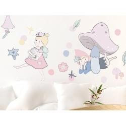 Naklejka Wróżki Różowe