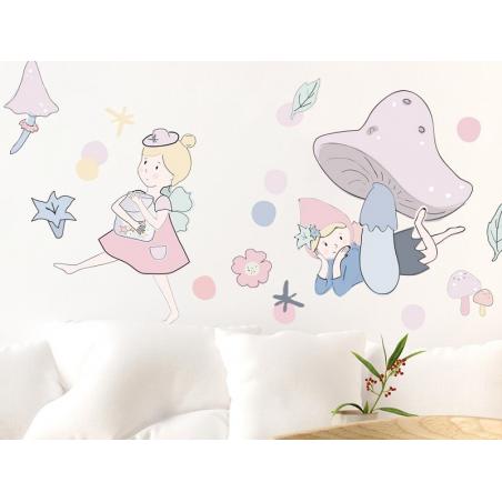 Naklejka Wróżki Różowe